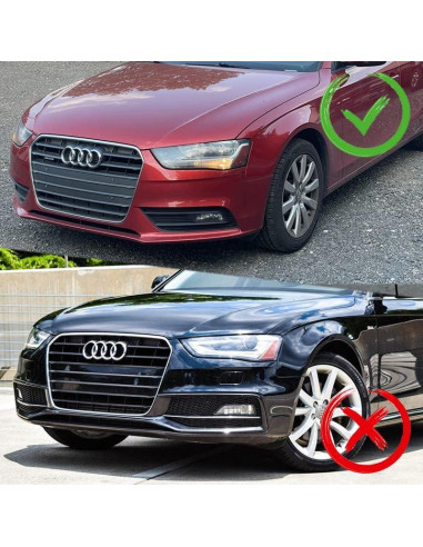 Kit de Parachoques Delantero Audi A4 Quattro 2013-2016 - 3 Piezas