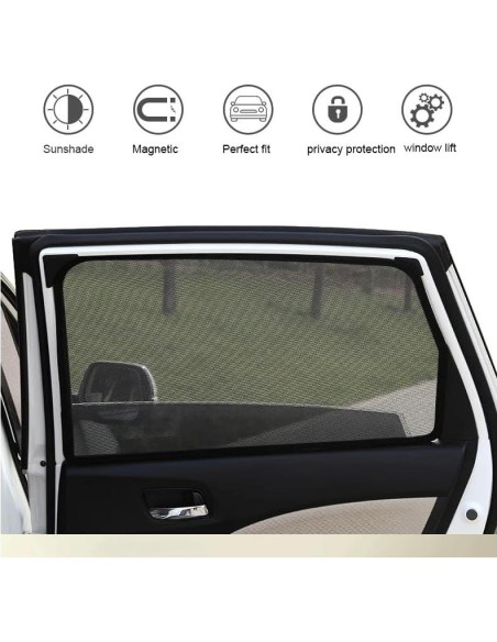 Protectores Solares para Ventanas Laterales BMW X3 2018-2024