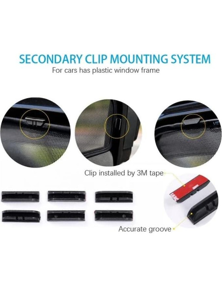 Protectores Solares para Ventanas Laterales BMW X3 2018-2024