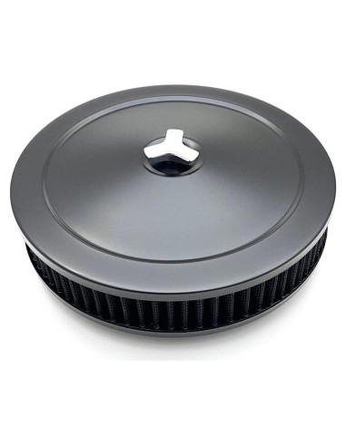 Juego de Limpiador de Aire Qblahip 10" para Carburadores 4 BBL