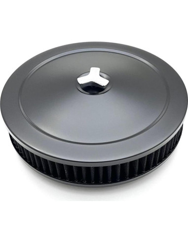 Juego de Limpiador de Aire Qblahip 10" para Carburadores 4 BBL