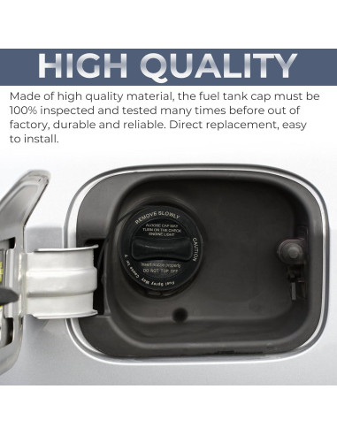 Tapa de Gas Anleecap 2224700205 para Mercedes Benz CLA CLS E GLA