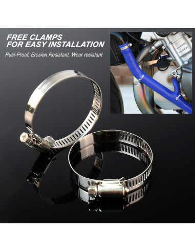 Kit de Mangueras de Radiador Silicona G-PLUS Chevy Camaro 67-69