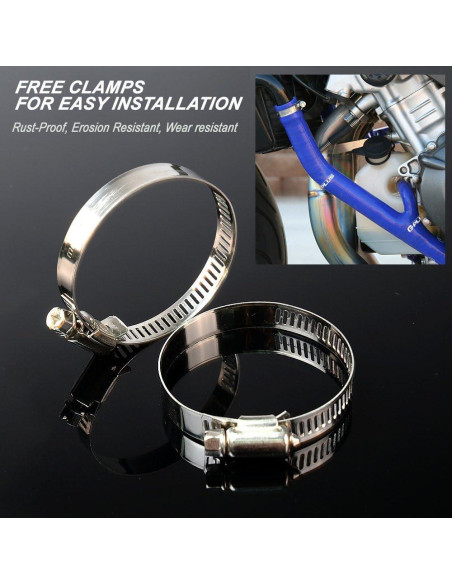 Kit de Mangueras de Radiador Silicona G-PLUS Chevy Camaro 67-69