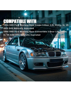 Kit Manguera Radiador Silicona G-PLUS para Ford Mustang 1994-1995 2