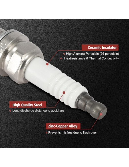 Paquete de Bobinas de Encendido y Bujías KacuYelin UF535