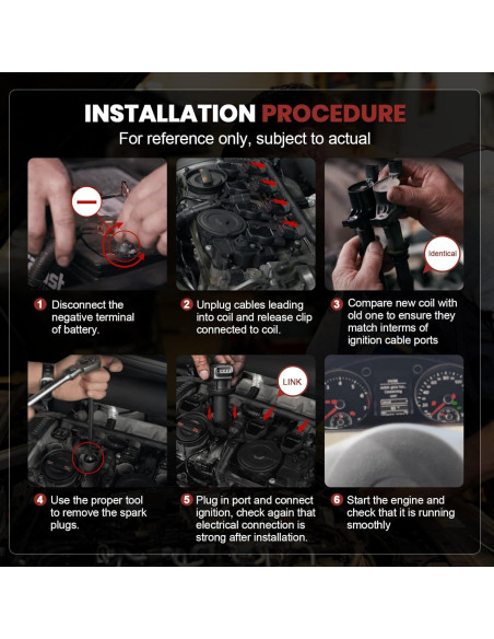 Paquete de Bobinas de Encendido y Bujías KacuYelin UF535