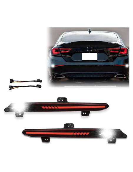 Luz Trasera LED GeeGee para Honda Accord 2018-2021 - Rojo