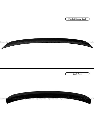 Alerón Trasero Dodge Charger 2015-2025 Syon Auto Negro Brillante