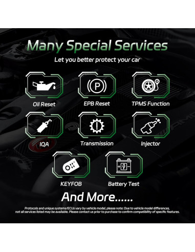 Escáner OBD2 KONNWEI TLB470 para Ford Lincoln Mercury