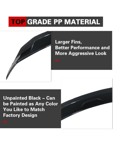 Alerón Trasero JDM Duckbill para Civic 10 Gen 2016-2021