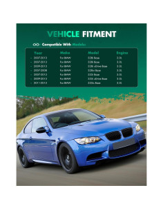 Alerón Trasero SCITOO para BMW E92 3 Series Coupe 2007-2013 2