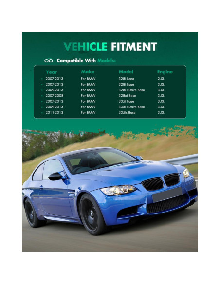 Alerón Trasero SCITOO para BMW E92 3 Series Coupe 2007-2013