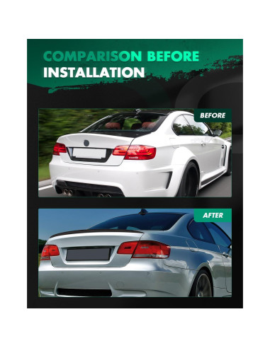 Alerón Trasero SCITOO para BMW E92 3 Series Coupe 2007-2013