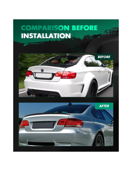 Alerón Trasero SCITOO para BMW E92 3 Series Coupe 2007-2013