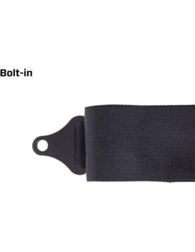 Arnés de 5 Puntos PRP SB5.3 con Cinturones de 7.62 cm Negro