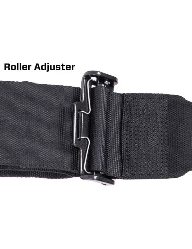 Arnés de 5 Puntos PRP SB5.3 con Cinturones de 7.62 cm Negro