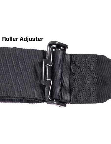 Arnés de 5 Puntos PRP SB5.3 con Cinturones de 7.62 cm Negro