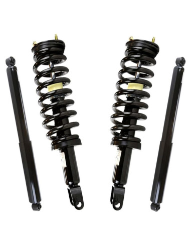 Amortiguadores Traseros y Estribos Completos AutoShack Dodge Ram 1500 2006-2008