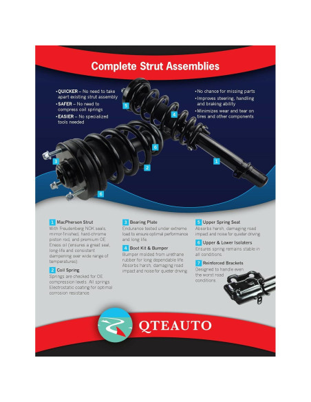 Amortiguador Completo PM Auto AB202990 para BMW X3 2018-2022