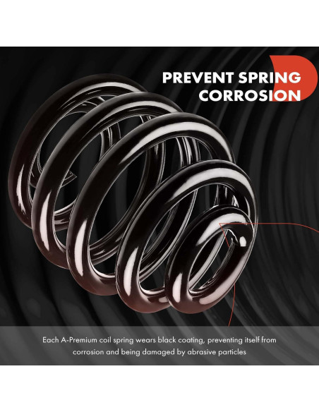 Juego de Resortes de Suspensión Trasera A-Premium para BMW E36 Z3