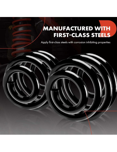 Juego de Resortes de Suspensión Trasera A-Premium para BMW E36 Z3