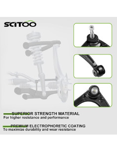 Kit de Suspensión Delantera SCITOO 8 Piezas para Ford Focus y Transit Connect 2