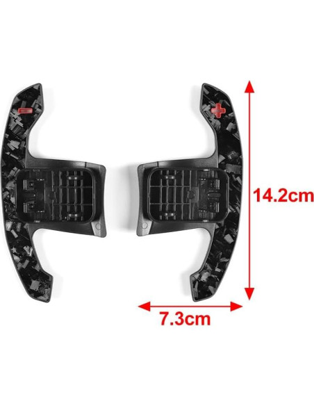 Palanca de Cambio BMW F20 F21 F22 F30 F31 Fibra de Carbono 2Pcs