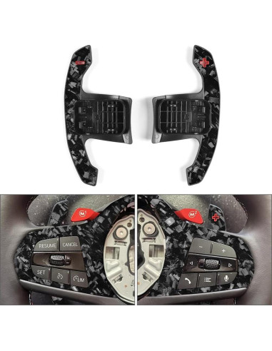 Palanca de Cambio BMW F20 F21 F22 F30 F31 Fibra de Carbono 2Pcs