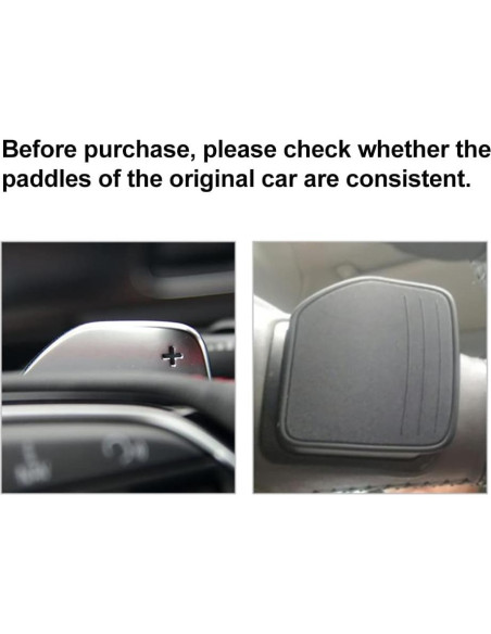 Extensiones de Palanca de Cambio Audi MEETALLGOOD Fibra Carbono