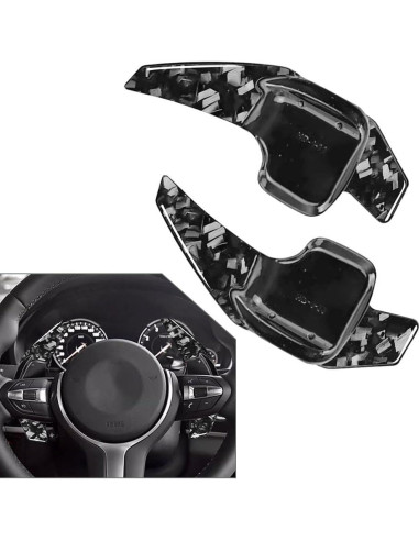 Extensión de Palanca de Cambio BMW BACAR 2 Pcs ABS Carbono