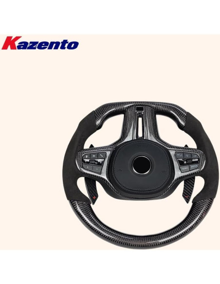 Volante de Fibra de Carbono Kazento para BMW Serie 5 G30 2018-2024