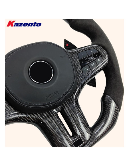 Volante de Fibra de Carbono Kazento para BMW Serie 5 G30 2018-2024