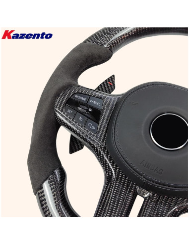 Volante de Fibra de Carbono Kazento para BMW Serie 5 G30 2018-2024