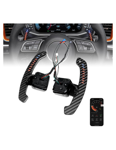 Palancas de Cambio LED TDD para Audi B9 A1 A2 A3 A4 A5 Q2 Q3 Q4 Q5