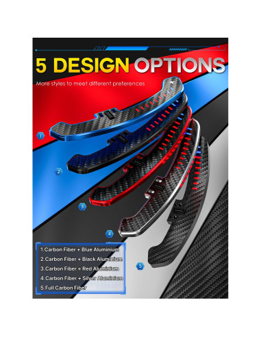 Palancas de Cambio LED TDD para Audi B9 A1 A2 A3 A4 A5 Q2 Q3 Q4 Q5