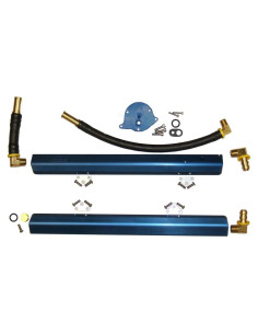 Kit de Riel de Combustible BBK 5010 Aluminio Alto Flujo Ford 5.0L