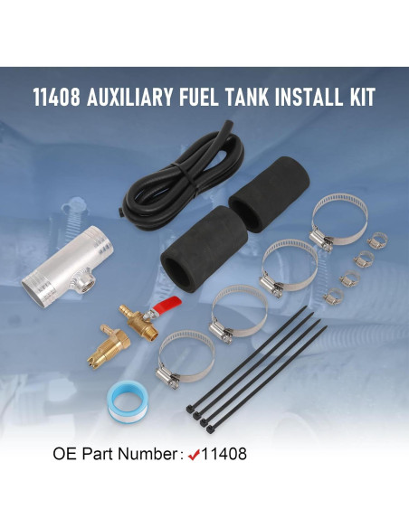 Kit de Instalación Tanque Combustible Auxiliar Diésel RALZAOTO 11408