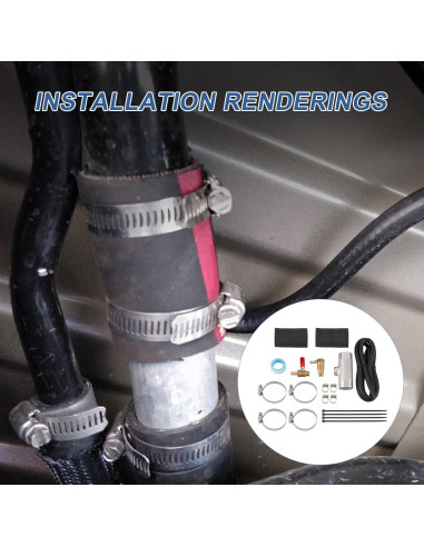 Kit de Instalación Tanque Combustible Auxiliar Diésel RALZAOTO 11408