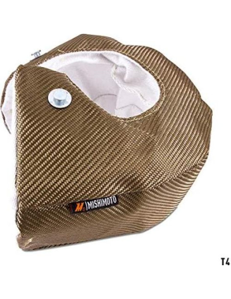 Manta Turbo de Titanio Mishimoto T4 - Protección Calor 1260C
