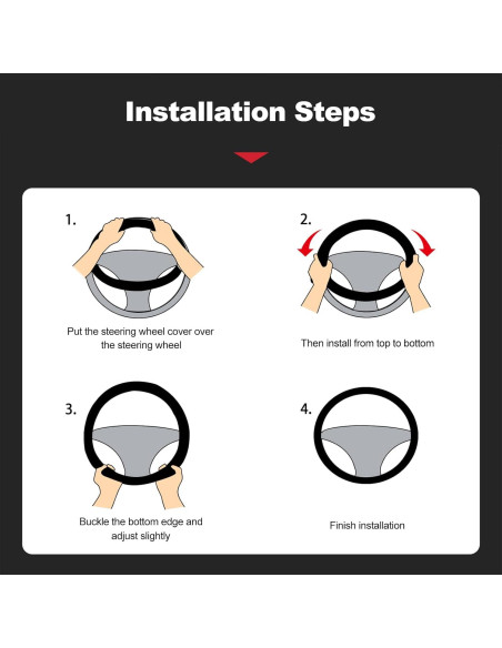 Manga de Volante Ergocar Tipo D 37-38cm Carbono y Cuero