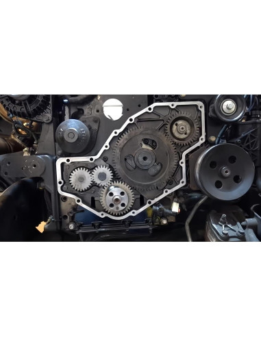 Junta de Cubierta del Caso de Tiempo Frontal Vrytos para Dodge Ram 2003-2018