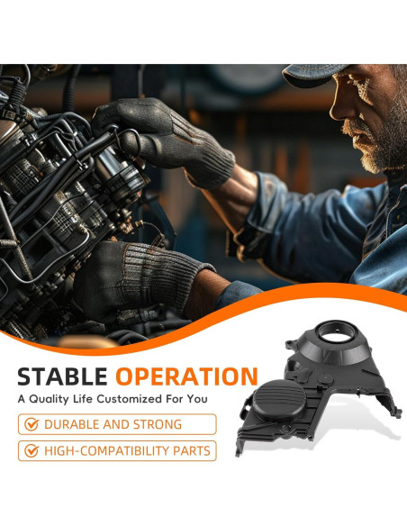 Cubierta Inferior Correa de Tiempo Honda Civic 1.7 2001-2005