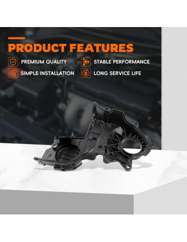 Cubierta Inferior Correa de Tiempo Honda Civic 1.7 2001-2005