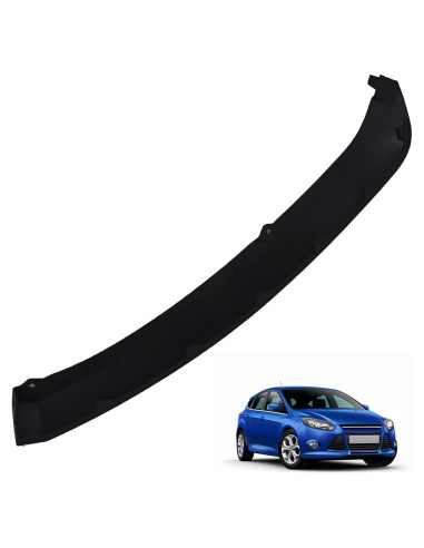 Deflector de Parachoques Frontal Negro para Ford Focus 2012-2014