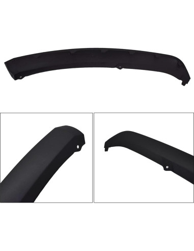 Deflector de Parachoques Frontal Negro para Ford Focus 2012-2014