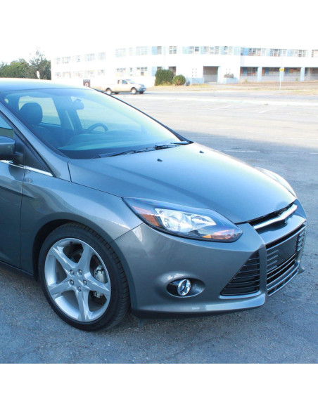 Deflector de Parachoques Frontal Negro para Ford Focus 2012-2014