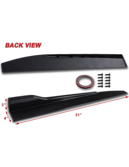 Kit de Parachoques Frontal y Alerón Lateral BMW 3-Series 2016-2019