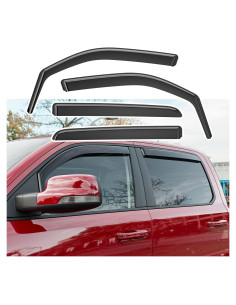 Deflector de Ventana Lateral Xipoo para Dodge Ram 1500 Crew Cab 2019-2025