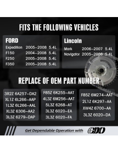 Kit de Cadena de Tiempo GDO 5.4L 3V para Ford y Lincoln 2